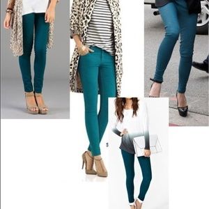 Gap Sculpt Teal Jeans